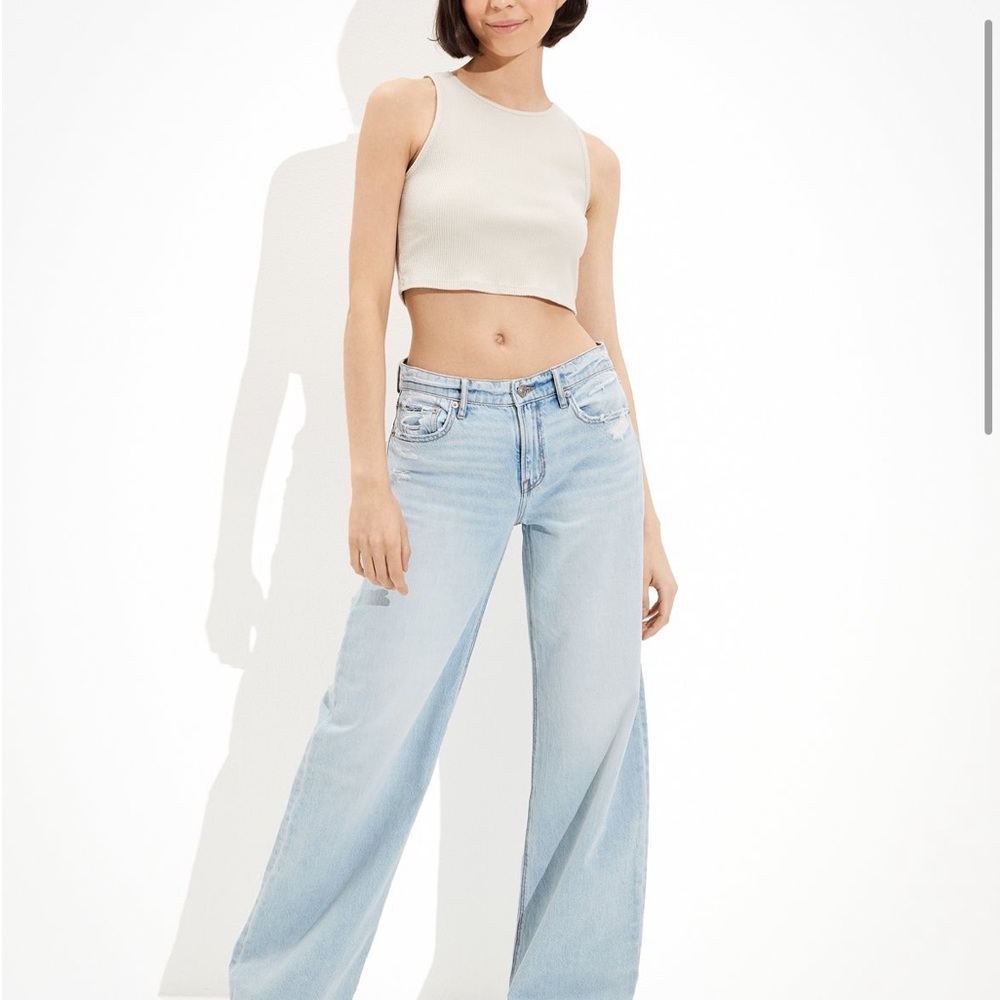 American Eagle 90s Wide Leg Jean